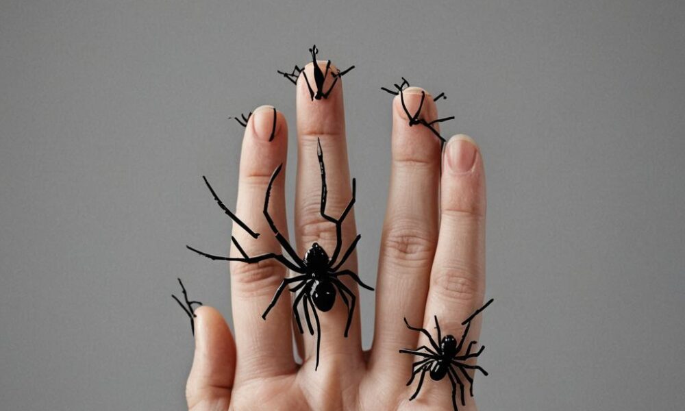 AI art finger spiders