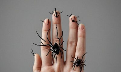 AI art finger spiders