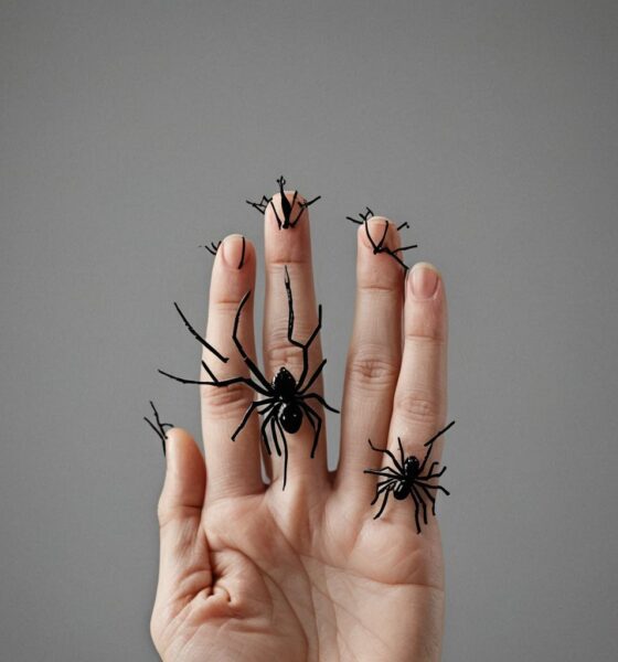 AI art finger spiders