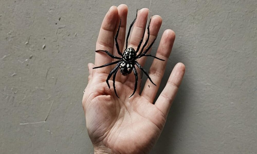 AI art finger spiders