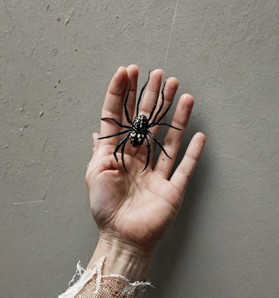 AI art finger spiders