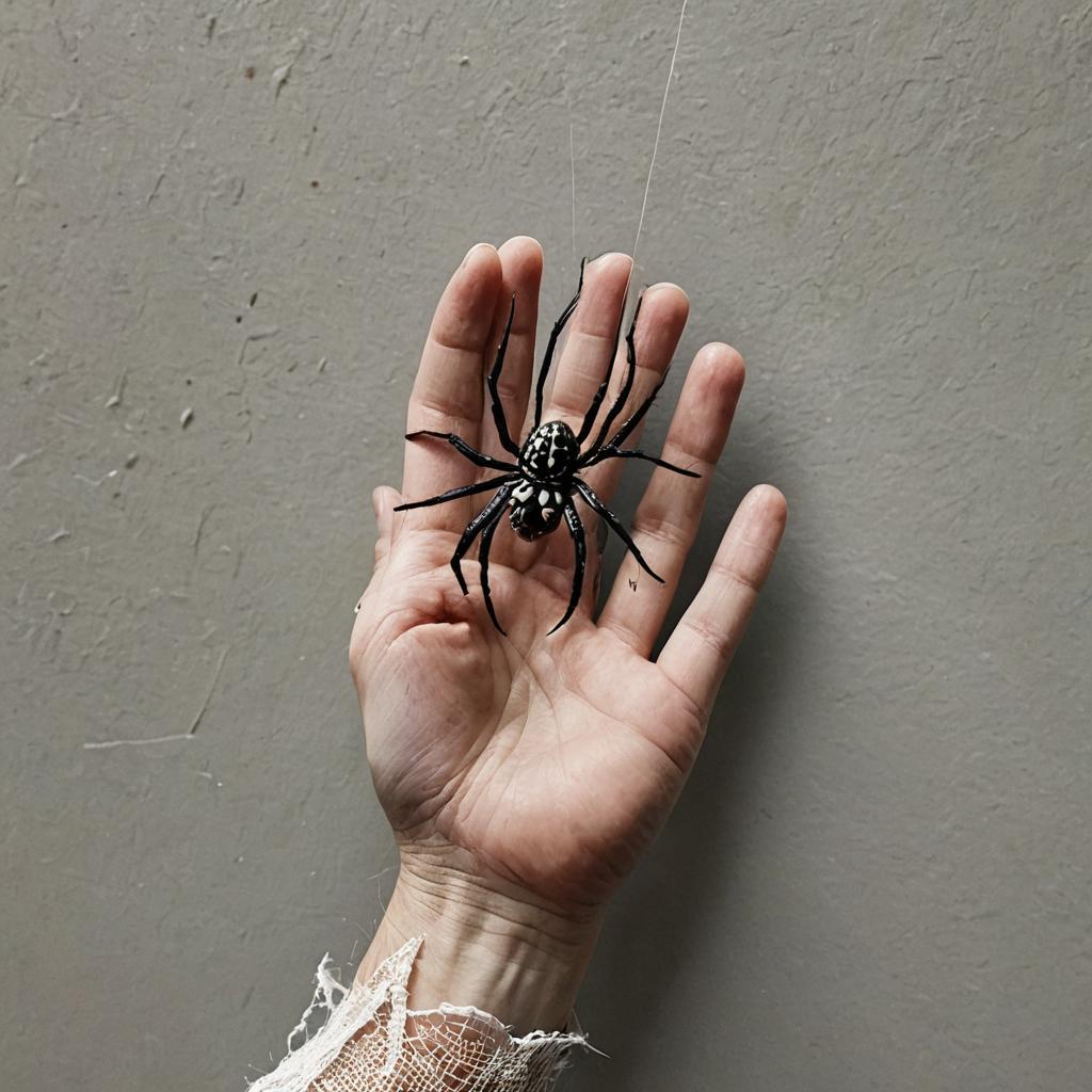 AI art finger spiders