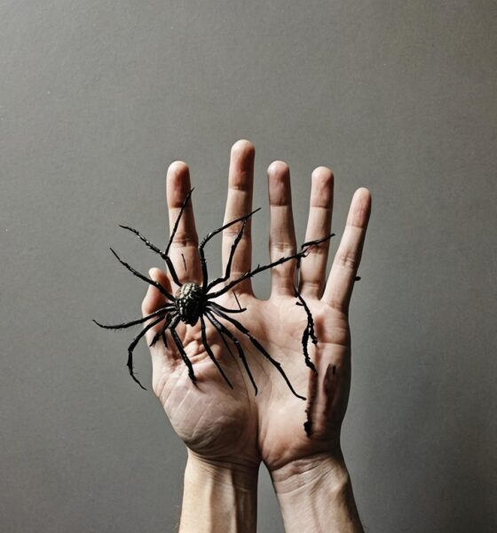 AI art finger spiders