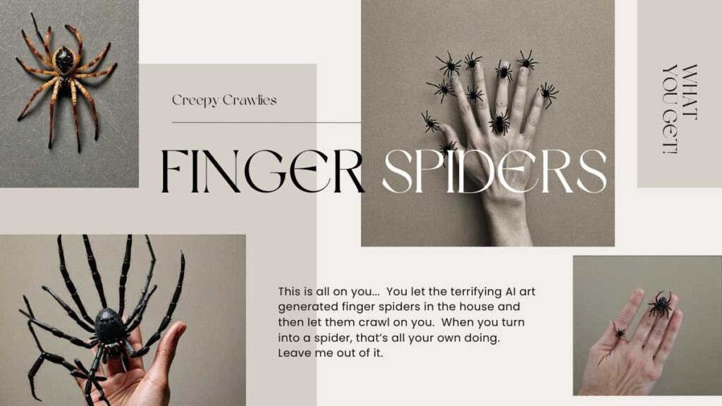 finger spiders