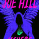 Book cover Joe Hill Ushers. Shadow figure with bright purple bird wings.