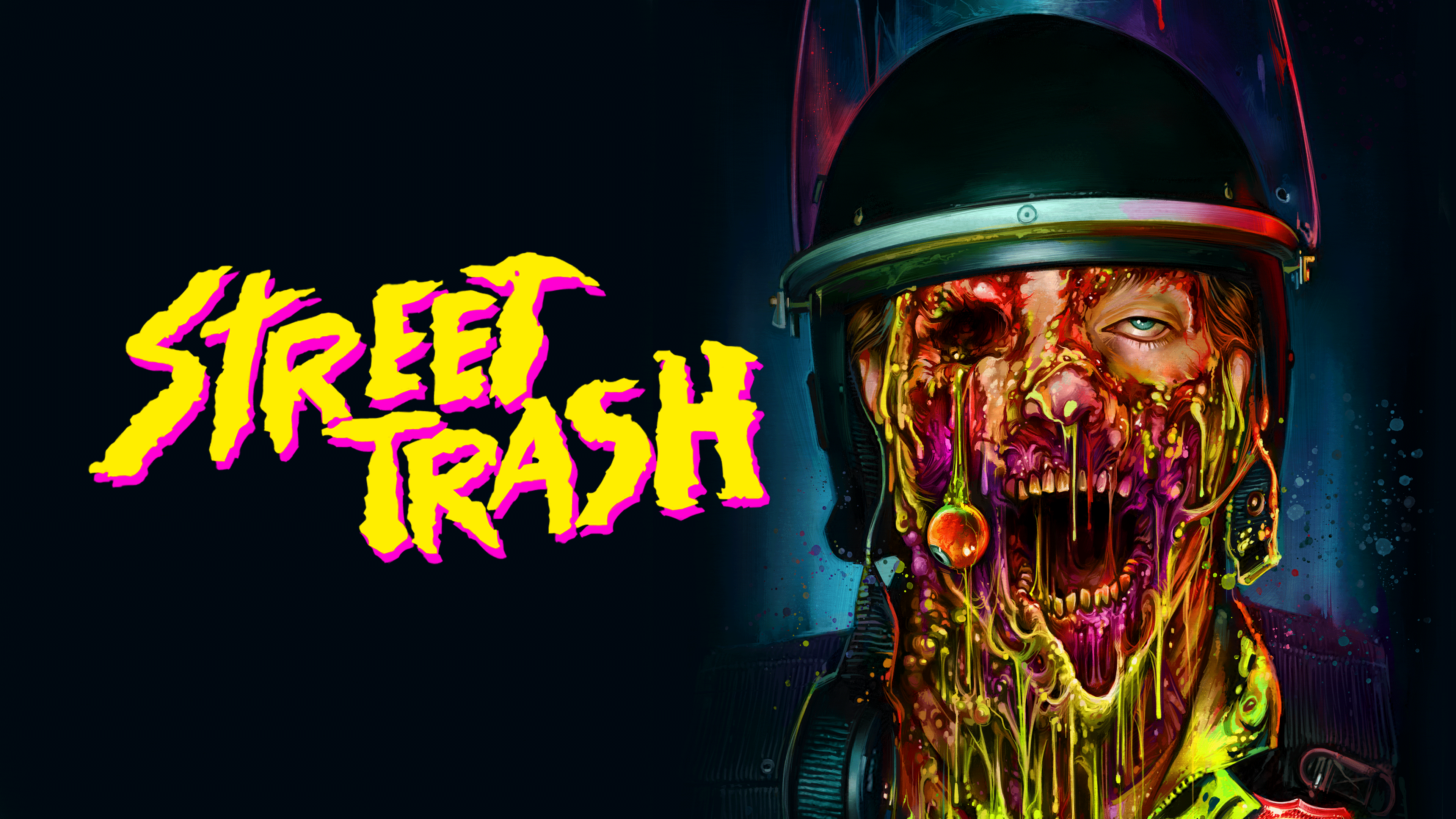 Street trash poster