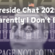 A fireside Chat 2025: apparently I don't exist