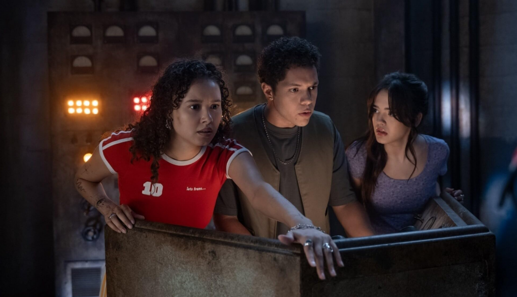 Francesca Noel, Stony Blyden and Galilea La Salvia  in Goosebumps The Vanishing. 